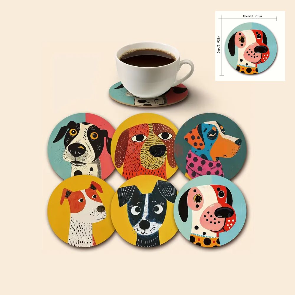 Portavasos Chuchos y Gatos