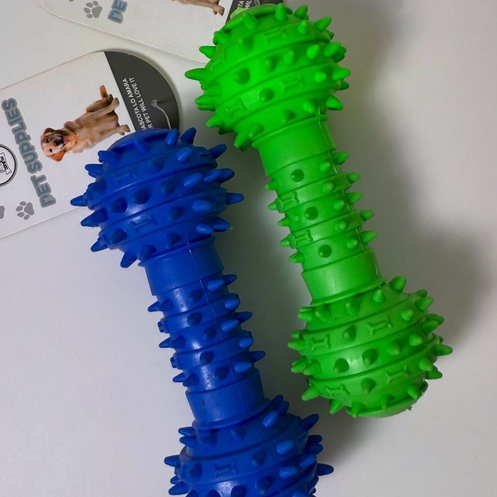 Juguete forma pesas con picos