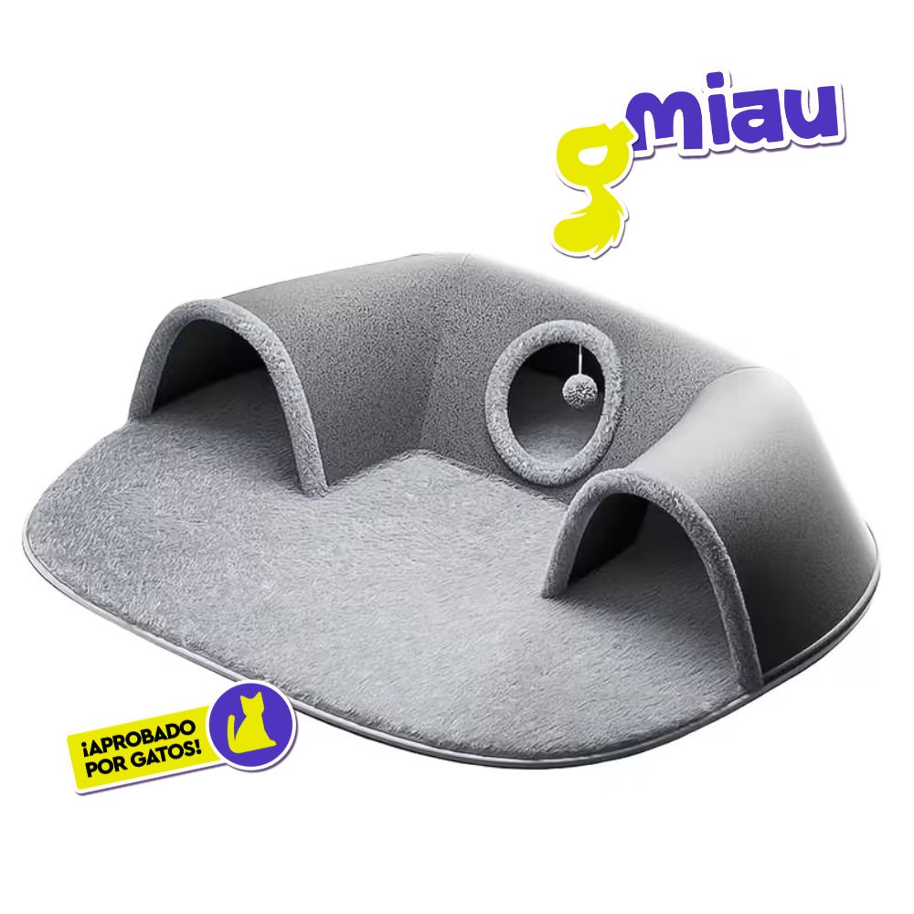 Tapete zona de juegos para gatos