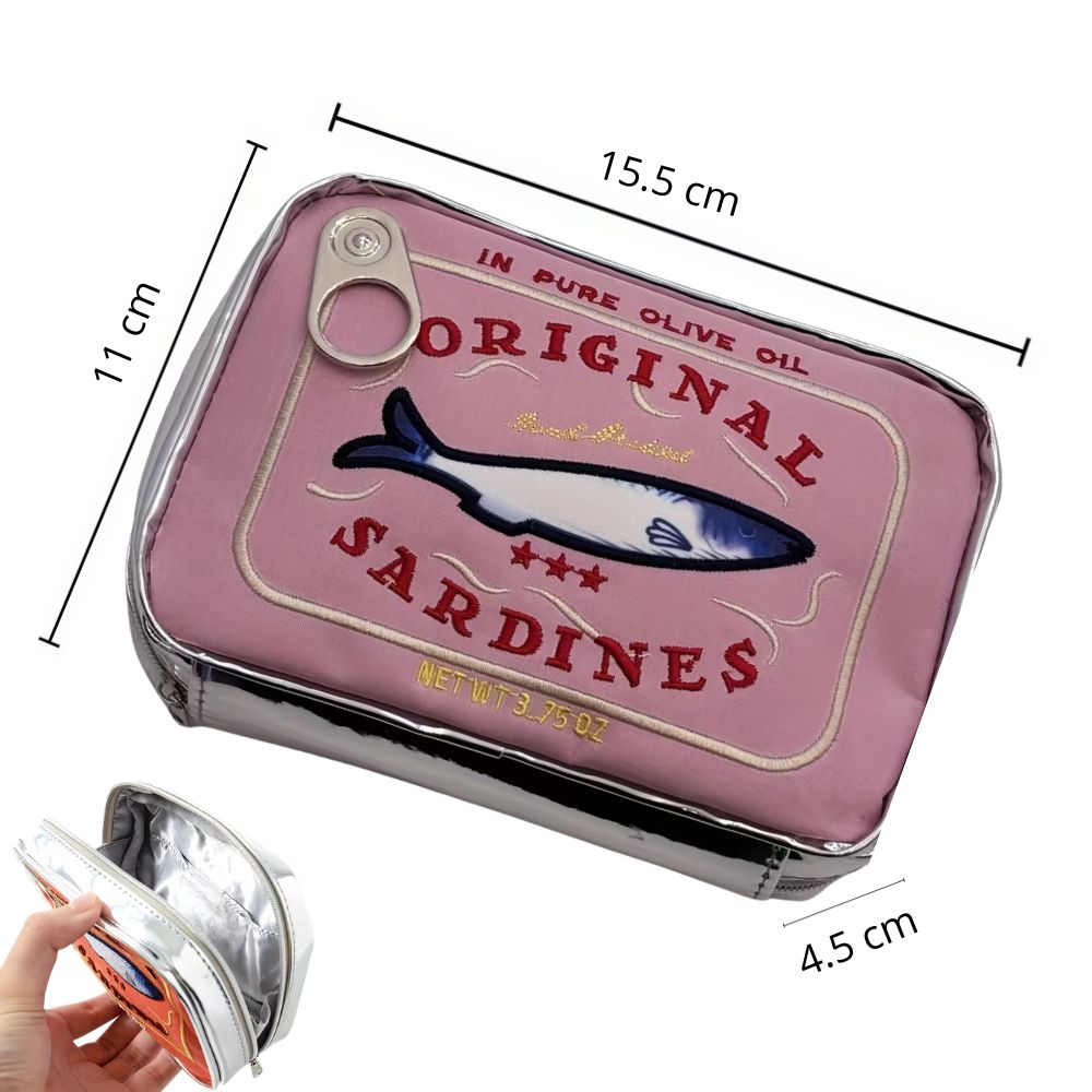 Bolsas Cosmetiqueras Lata Sardines