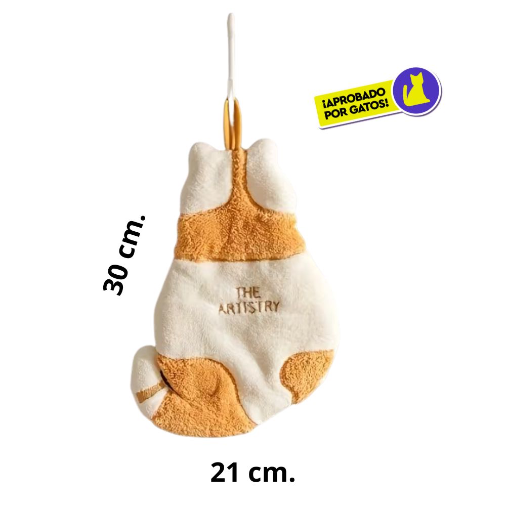 Toalla para colgar suave